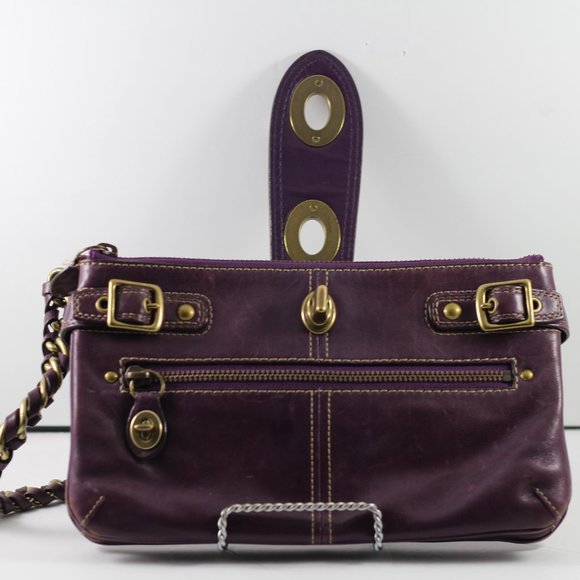 **SOLD**Coach - Legacy Bridget Bag - Limited Edition. Purple Leather. - Picture 14 of 16